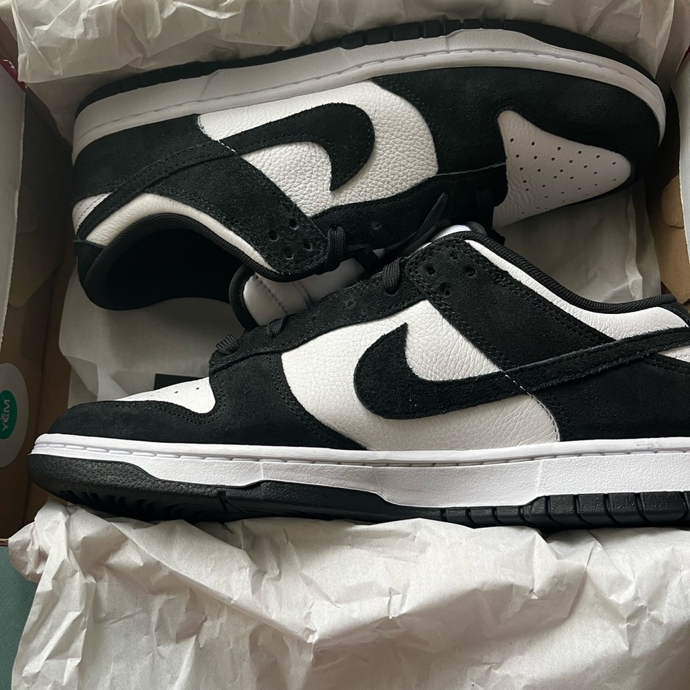 Nike Dunk Low Black and White Sneakers